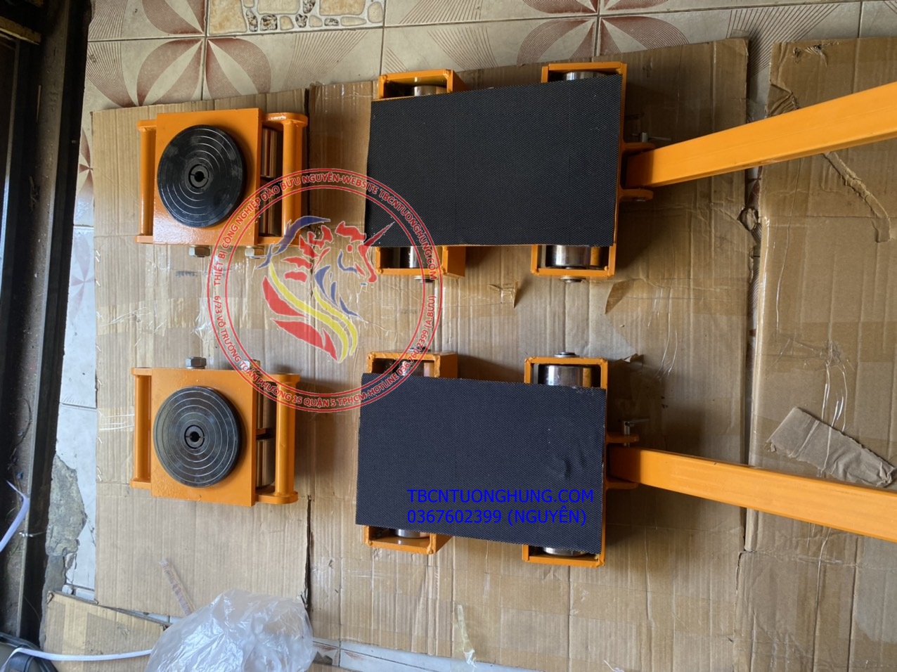  BỘ RÙA KÉO HÀNG KAWASAKI  6 TẤN CHUYỂN HƯỚNG 180 ĐỘ