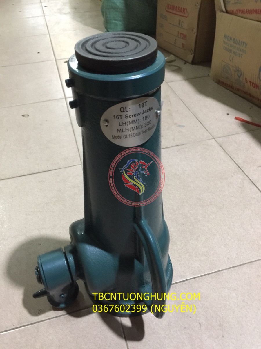 Đội (Kích) Răng Cơ Khí Kawasaki 16 tấn