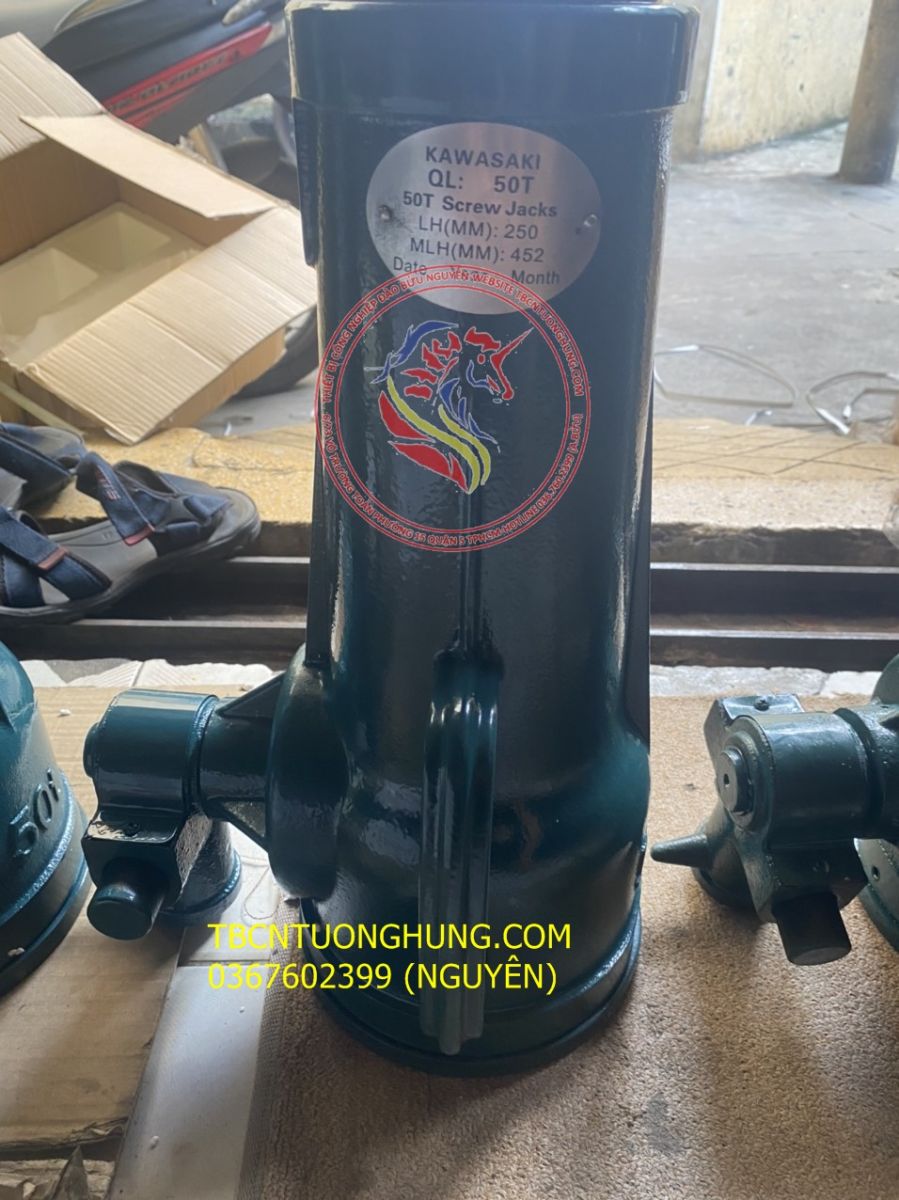 Đội (Kích) Răng Cơ Khí Kawasaki 50 tấn