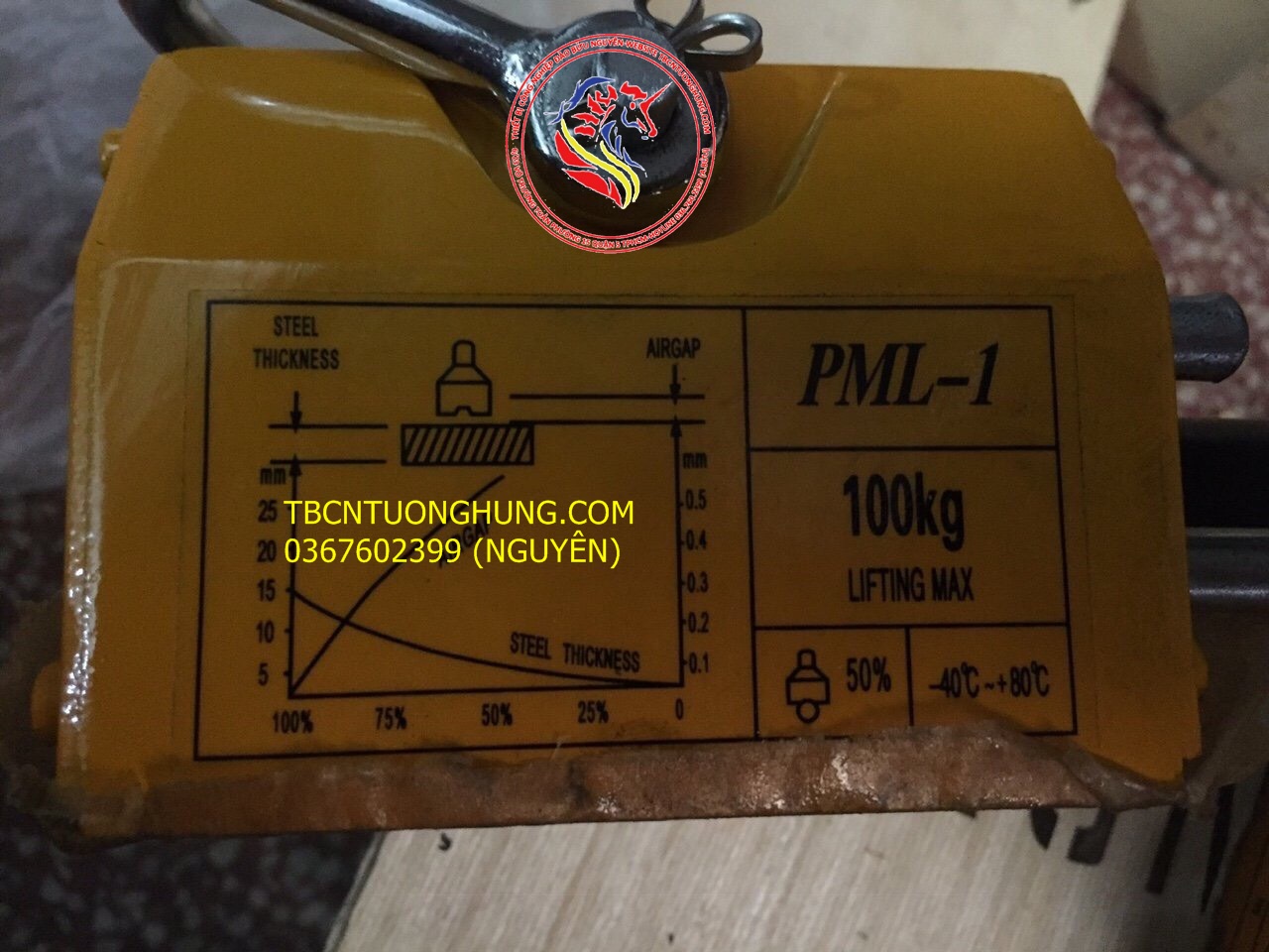 NAM CHAM NANG HANG TAY GAT KAWASAKI 100KG PML1