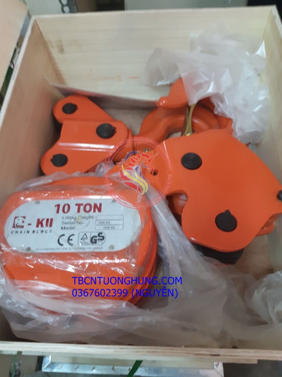 ​PALANG XÍCH KÉO TAY ELEPHANT KII 10 TẤN 5 MÉT TECHNOLOGY JAPAN TYPE 
