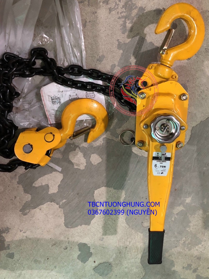 ​Pa lăng xích lắc tay KCP 3 tấn 3000kg 1.5 mét Technology USA China giá rẻ