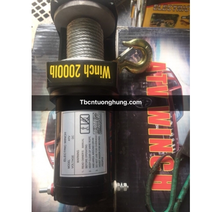 Tời điện bình 2000lbs 12v 24v taiwan