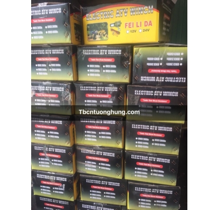 Tời điện bình 2000lbs 12v 24v taiwan