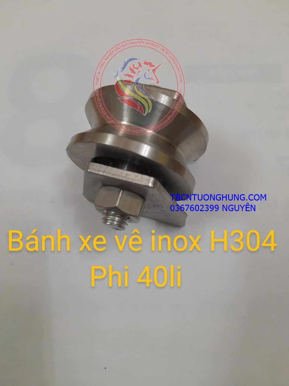 Ròng rọc inox 304 rãnh V H U,bánh xe inox 304 rãnh V H U