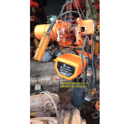 BỘ PALANG XÍCH ĐIỆN DI CHUYỂN HITACHI 2 TẤN JAPAN NHẬT CŨ