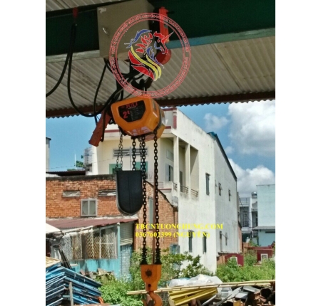 PALANG XÍCH ĐIỆN JULI 2 TẤN 2000KG 6 MÉT HITACHI TYPE