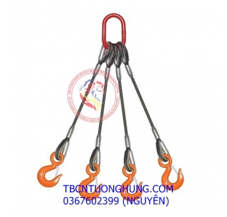 BỘ SLING CÁP THÉP CẨU HÀNG SLR USA