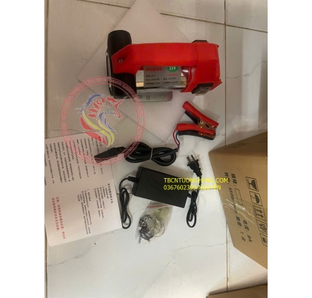 Bơm dầu dùng pin và bình 12v 24v