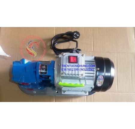 Máy bơm dầu nhớt bánh răng WCB-75 220v taiwan