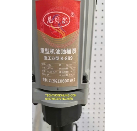 Bơm dầu nhớt điện K889 1800w