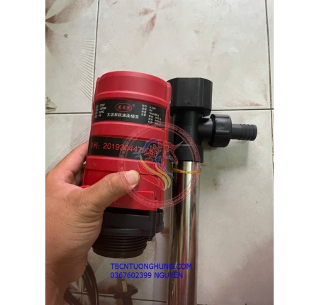 Bơm điện inox thùng phuy H887