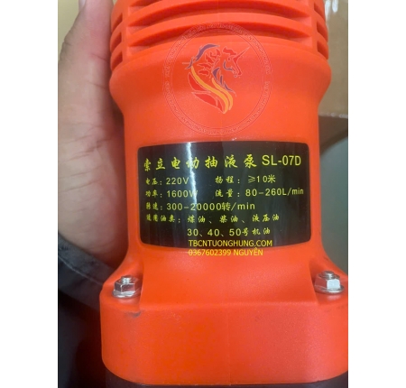 Bơm nhớt điện 1600w SL07D