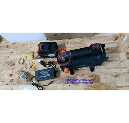 Bơm dầu nhớt thủy lực bằng pin taiwan type