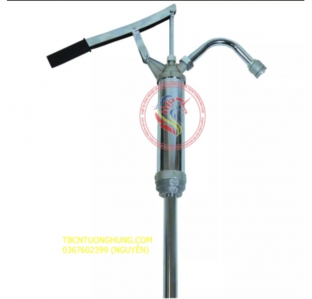 BƠM HÓA CHẤT TAY GẠT INOX THÙNG PHUY 200 LÍT TAIWAN