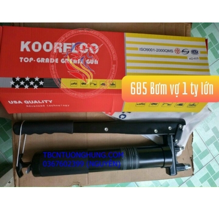 BƠM TAY MỠ BÒ 600CC KOORFLCO SG602 SG603 SG605 SG9688 SG004C TAIWAN GIÁ RẺ