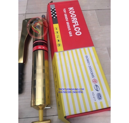 BƠM TAY MỠ BÒ 900CC KOORFLCO SG618 SG868 SG609 SG217 TAIWAN GIÁ RẺ
