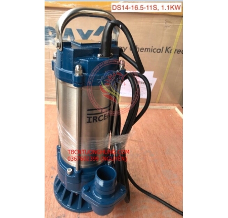 BƠM THẢ CHÌM NƯỚC THẢI HIỆU IRCEM TYPE DS 