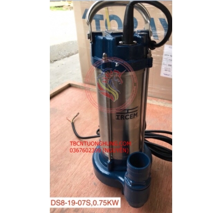 BƠM THẢ CHÌM NƯỚC THẢI HIỆU IRCEM TYPE DS 