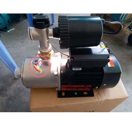 BƠM NƯỚC INOX TỰ ĐỘNG EWARA 1 HP 750W ITALY