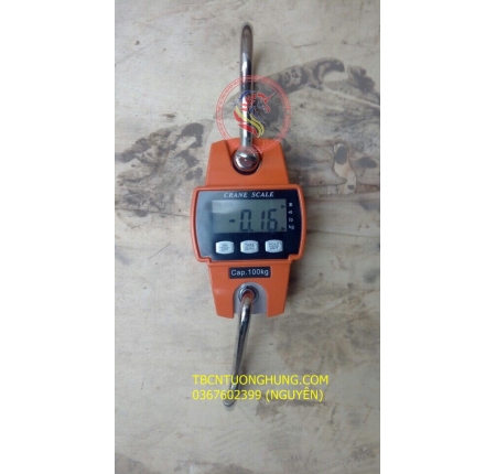 CÂN TREO ĐIỆN TỬ 100 KG OCS TAIWAN