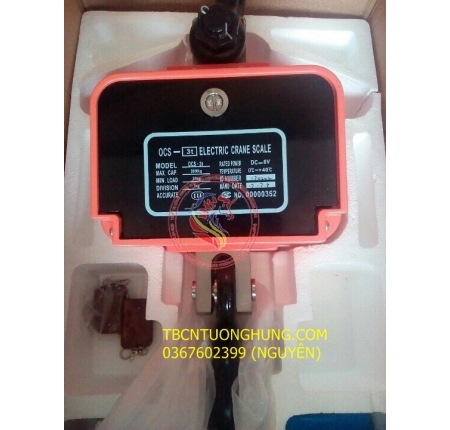 CÂN TREO ĐIỆN TỬ 1 TẤN OCS TAIWAN