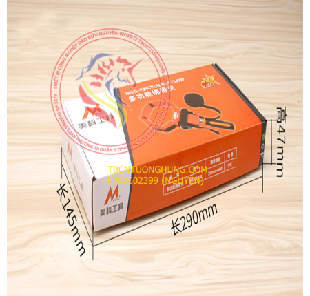 CẢO DÂY KẸP GỖ ĐA NĂNG 4 MÉT