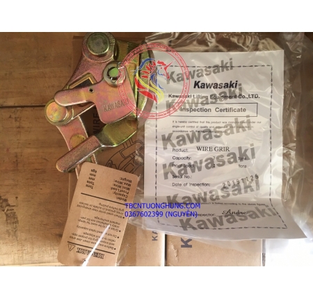 CÓC KẸP CÁP 2 TẤN 2000KG KAWASAKI S-2000CL