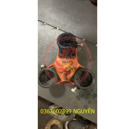 Cụm móc treo 3 chân palang xích 1 tấn