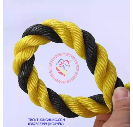 Dây thừng pp Tiger vàng đen Korea Hàn Quốc