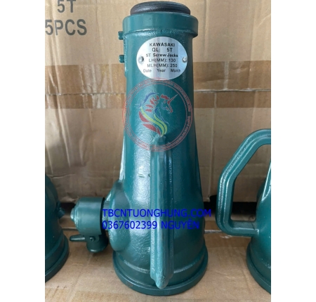 Đội kích răng cơ khí kawasaki 5 tấn