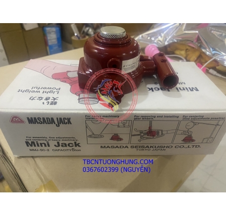 Đội (kích) thủy lực lùn Masada MMJ-5c-2 5 tấn Japan