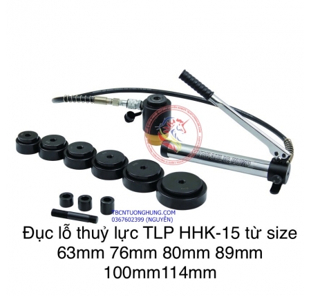 ĐỤC LỖ THỦY LỰC TLP HHK-15 CHINA