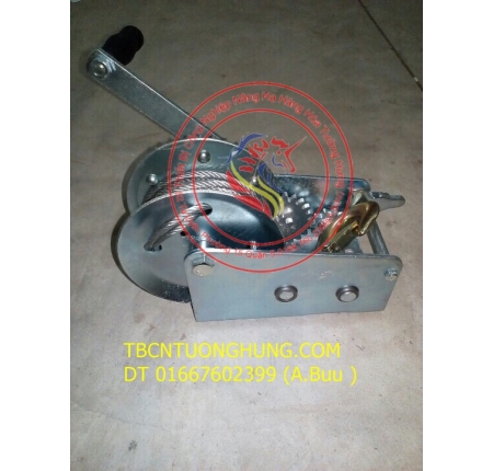 TỜI CÁP QUAY TAY 3000LBS 1362 KG CHINA TRUNG QUỐC