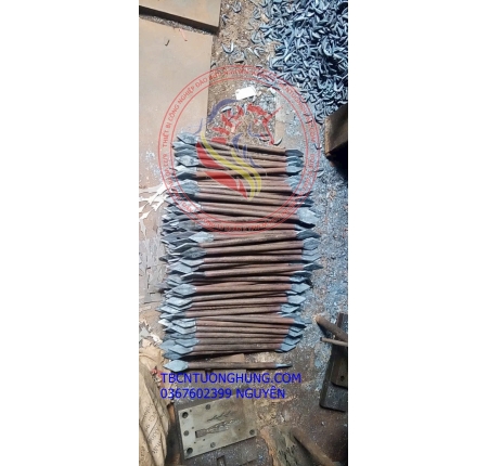 Gia công chông sắt đặc,chông sắt hàng rào