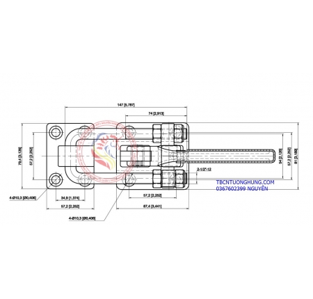 Kẹp định vị GH40360,cam kẹp chốt GH40360