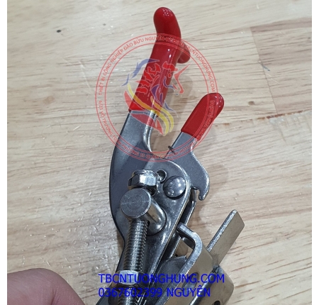 Kẹp inox gh431 có khóa 304