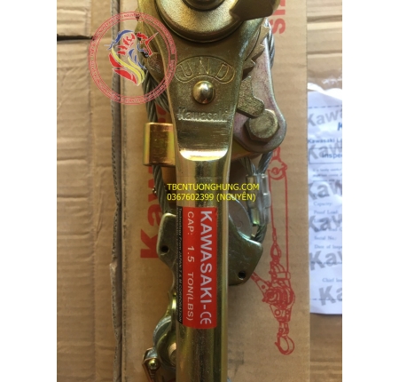 TỜI CÁP LẮC TAY 1.5 TẤN KAWASAKI WRP-1500