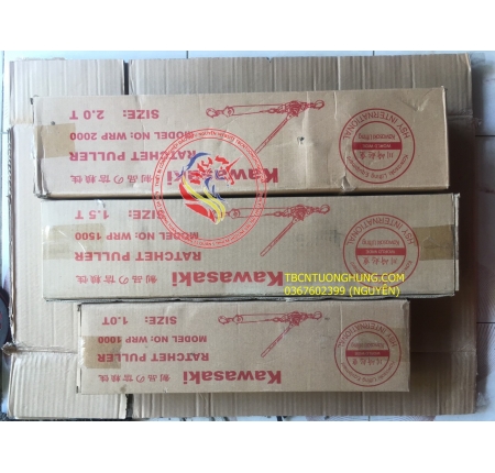 TỜI CÁP LẮC TAY 1 TẤN KAWASAKI WRP-1000