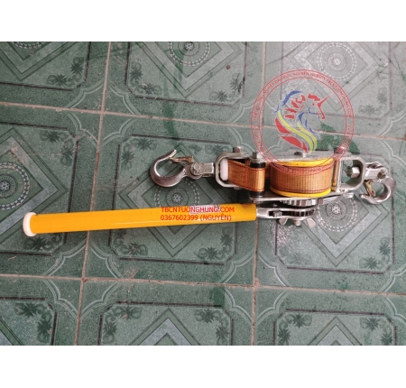 Lắc cáp vải Psk 1,5 tấn WS1500 Taiwan