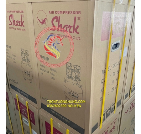 Bơm nén khí Shark 40 lít SKD-40D cung cấp nguồn khí nén sạch