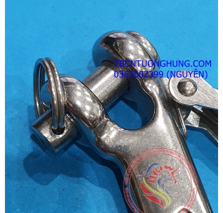 MÓC CẨU XOAY INOX 304 ĐẦU MA NÍ