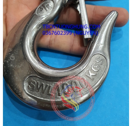 MÓC CẨU XOAY INOX 304 ĐẦU MA NÍ