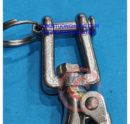 MÓC CẨU XOAY INOX 304 ĐẦU MA NÍ