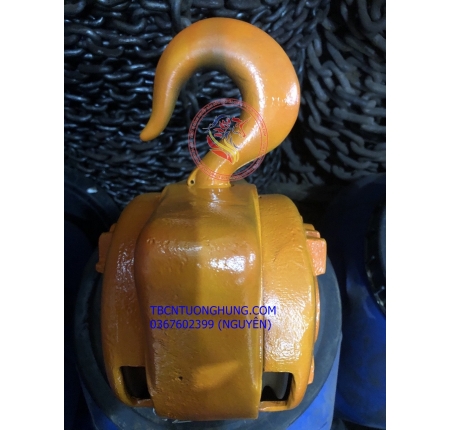 Pully móc cẩu 2 rãnh palang cáp điện china