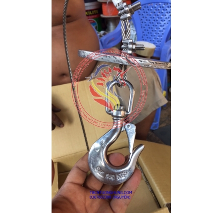 MÓC CẨU XOAY INOX 350KG,650KG,1000KG,1 TẤN