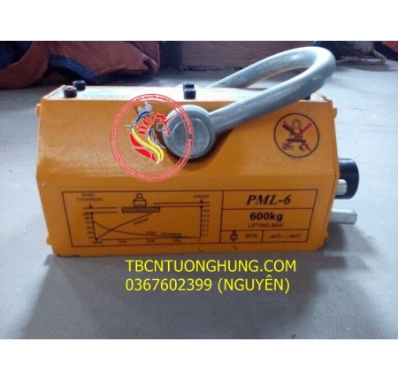 NAM CHÂM NÂNG HÀNG TAY GẠT KAWASAKI 600KG PML6