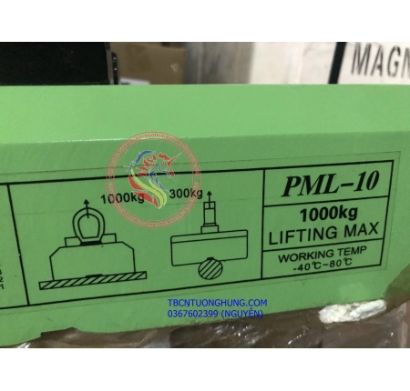 Nam châm nâng hàng tay gạt Psk 1 tấn PML-10 Taiwan