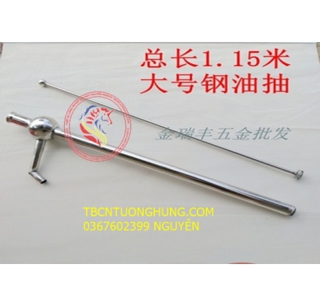 Ống bơm kéo tay inox