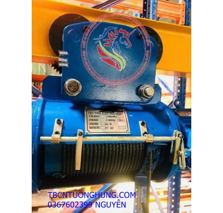 Pa lăng cáp điện CD1 HOTO 380v